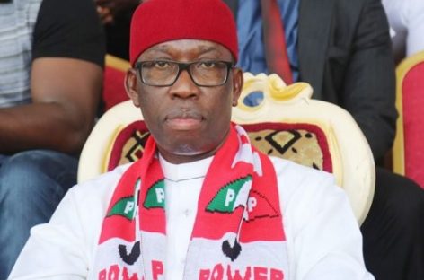 2019: Let Us Achieve 100% Victory Okowa Charges Party Members
