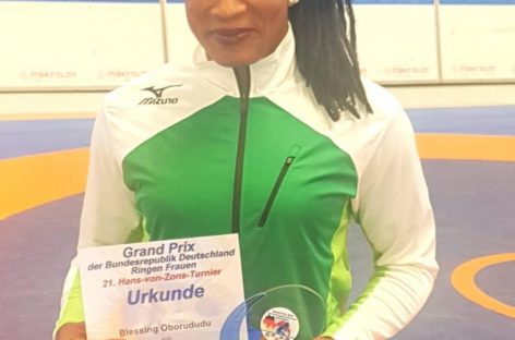 ﻿Wrestling: Adekuoroye, Oborududu shines in German Grand prix