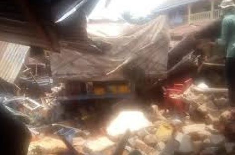 Six Persons killed as trucks crash into market in Anambra