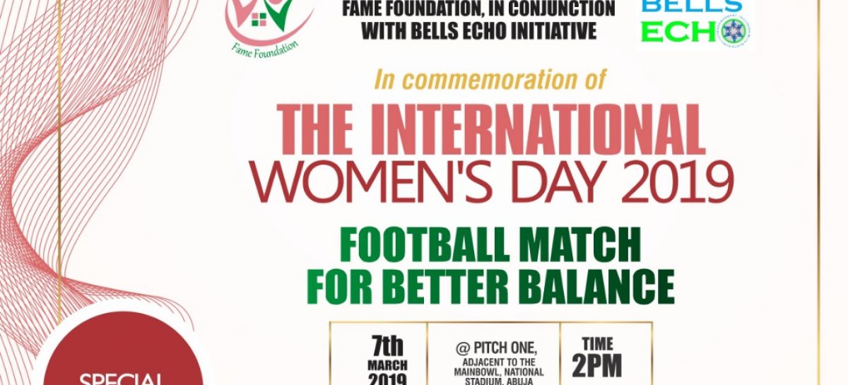 International Women Day: Fame Foundation marks Day with football match