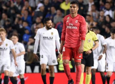 La liga: Casemiro blows hot after Real Madrid’s 2-1 defeat to Valencia