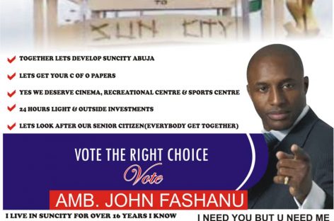 Fashanu enters race for Sun City Presidential election