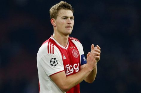 Transfer: Juventus bound De Ligt, set to earn €12million