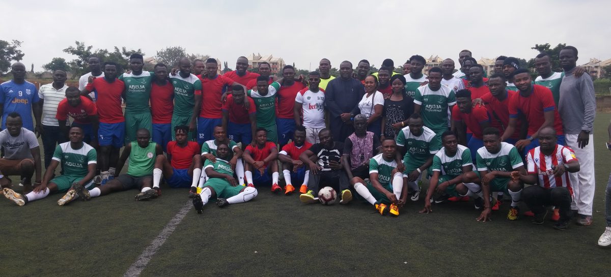 Pre-season friendly: Nosa Igiebor led Abuja Professionals defeat Paul Onobi led Benue professionals