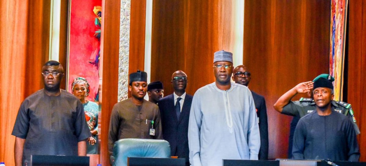 Osinbajo presides over National Economic Council