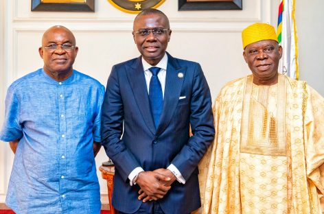 (Pix)SANWO-OLU SAYS NIGERIA MUST NOT LET FAMILIES OF EX-SERVICEMEN DOWN