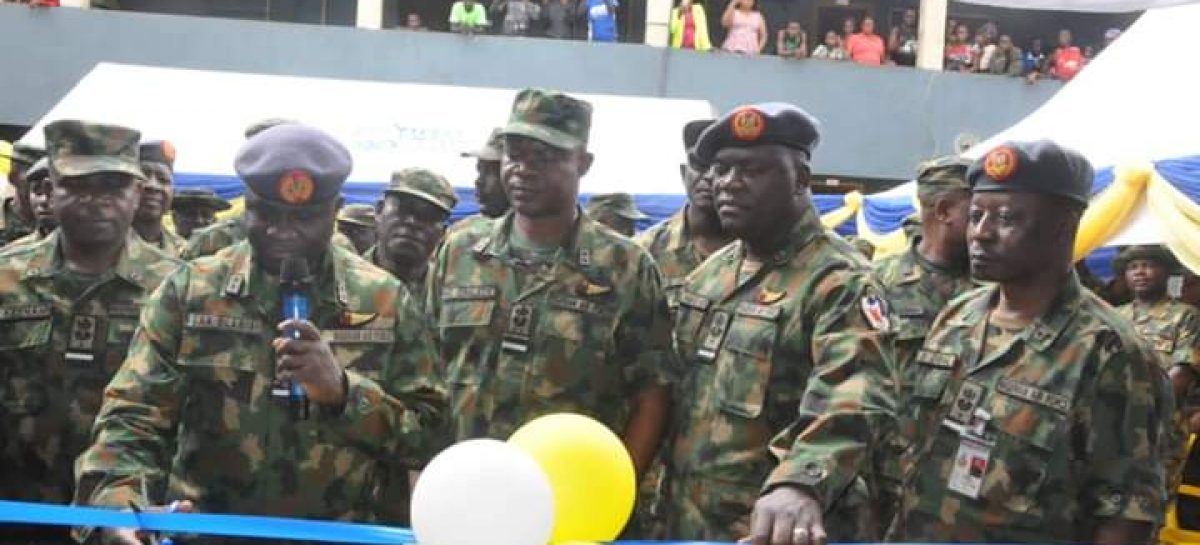 (Pictures)CAS Commissions Newly Renovated Accommodation for SNCOs, Restates Commitment to Ensuring a Secured Nigeria