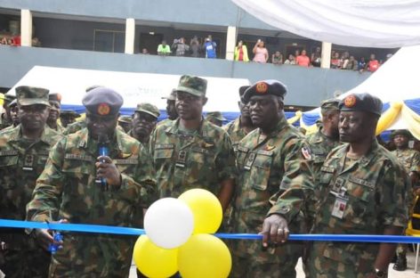 (Pictures)CAS Commissions Newly Renovated Accommodation for SNCOs, Restates Commitment to Ensuring a Secured Nigeria