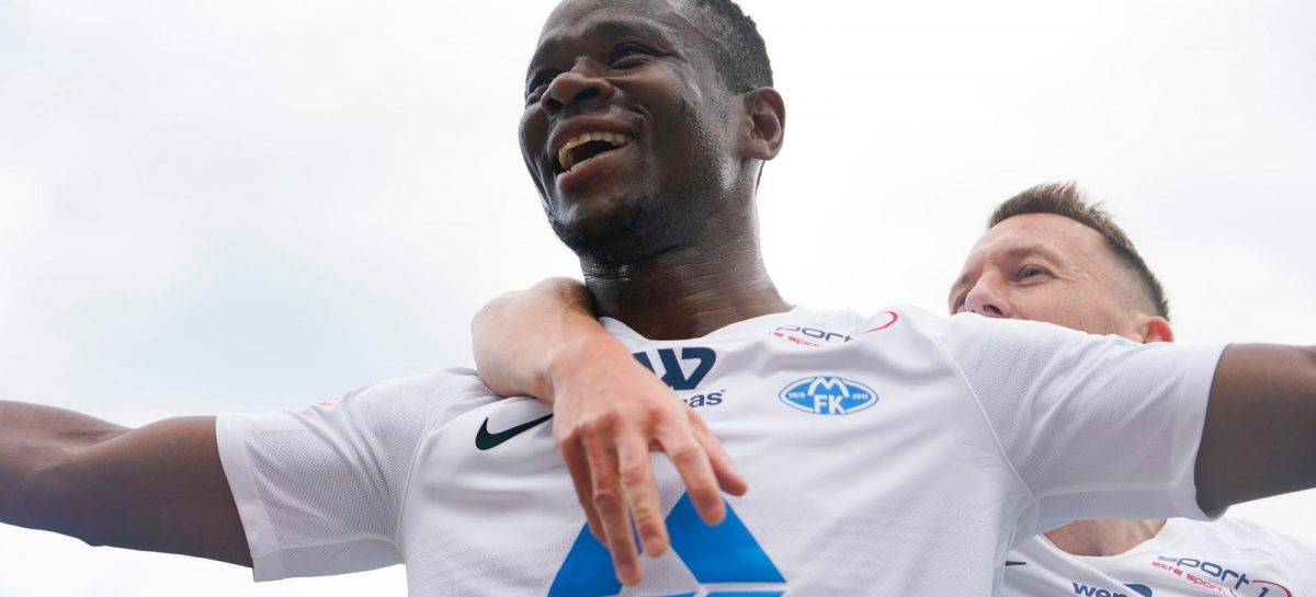 Nigerian Leke James now second  top scorer in Norway, knocks strongly on Eagles door