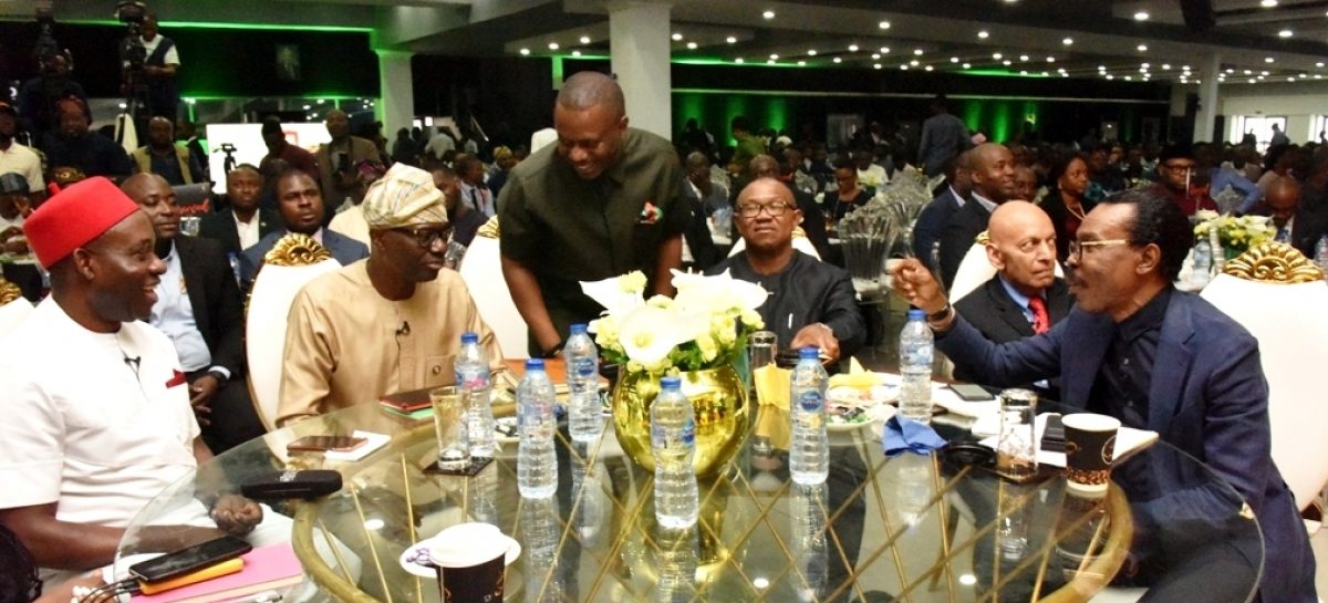 PHOTO NEWS: GOV. SANWO-OLU ATTENDS THE ‘PLATFORM NIGERIA’ AT THE COVENANT PLACE, IGANMU, ON TUESDAY, OCTOBER 1, 2019.