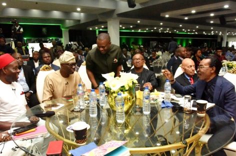 PHOTO NEWS: GOV. SANWO-OLU ATTENDS THE ‘PLATFORM NIGERIA’ AT THE COVENANT PLACE, IGANMU, ON TUESDAY, OCTOBER 1, 2019.