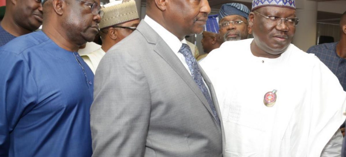 AGF Malami meets Lawan, Gbajabiamila over seamless passage of bills