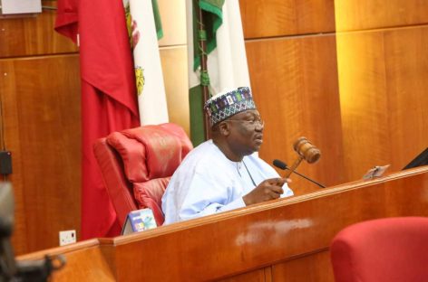 I stand by the Nigerian Constitution on term limit for President – Lawan