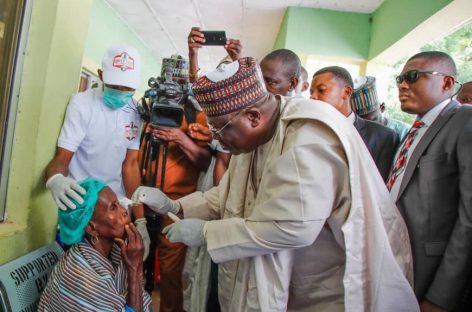 ﻿Lawan flags off free medical outreach in Yobe