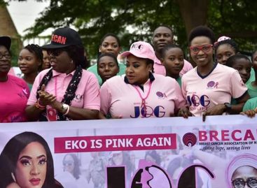 Mrs Akeredolu, Nollywood Actress, Foluke Daramola lead others to Jog for life in Lagos