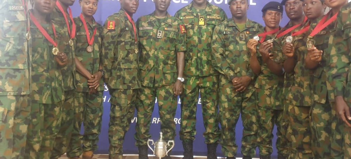 Nigeria Armed Forces contingent make the Nation proud at International Military Sporting Event