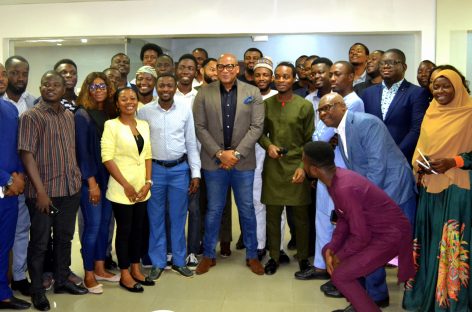 Interswitch boss mentors 35 young entrepreneurs at CcHUB