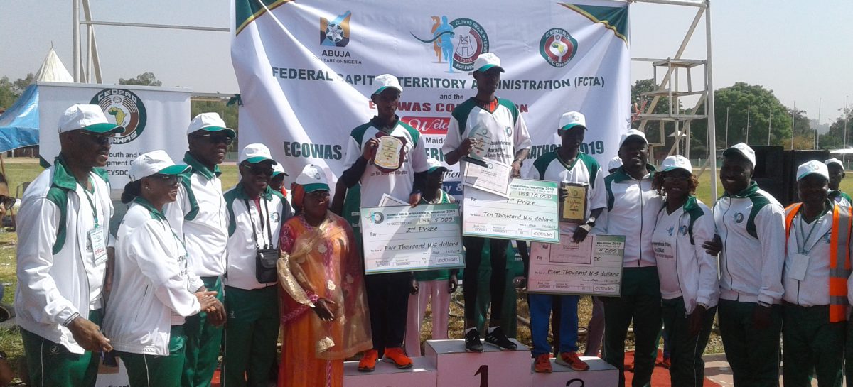 East Africans sweep Maiden ECOWAS-Abuja International Marathon Prize Money