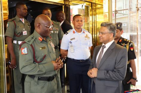 INDIAN SEEKS INCREASED DEFENCE COLLABORATION WITH NIGERIA