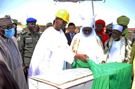 Engineer Sule performs ground breaking ceremony for N1.9bn Karu modern bus terminal