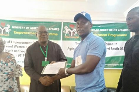 Olusade hails Abuja MNDA empowerment trainees, urges them to go make a difference