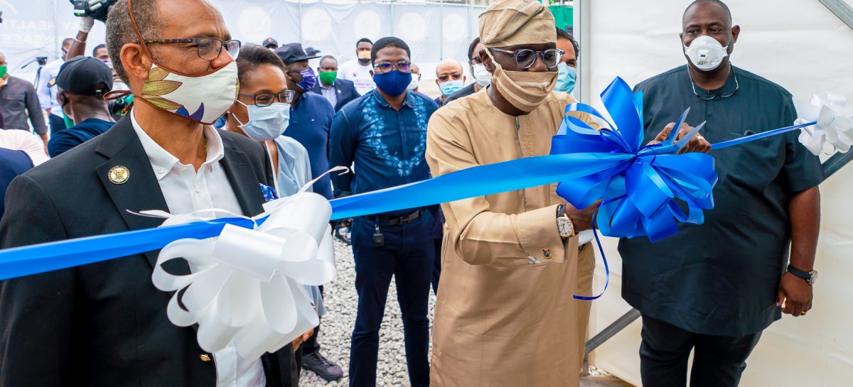 ﻿COVID-19: SANWO-OLU COMMISSIONS 70-BED ETI-OSA ISOLATION CENTER