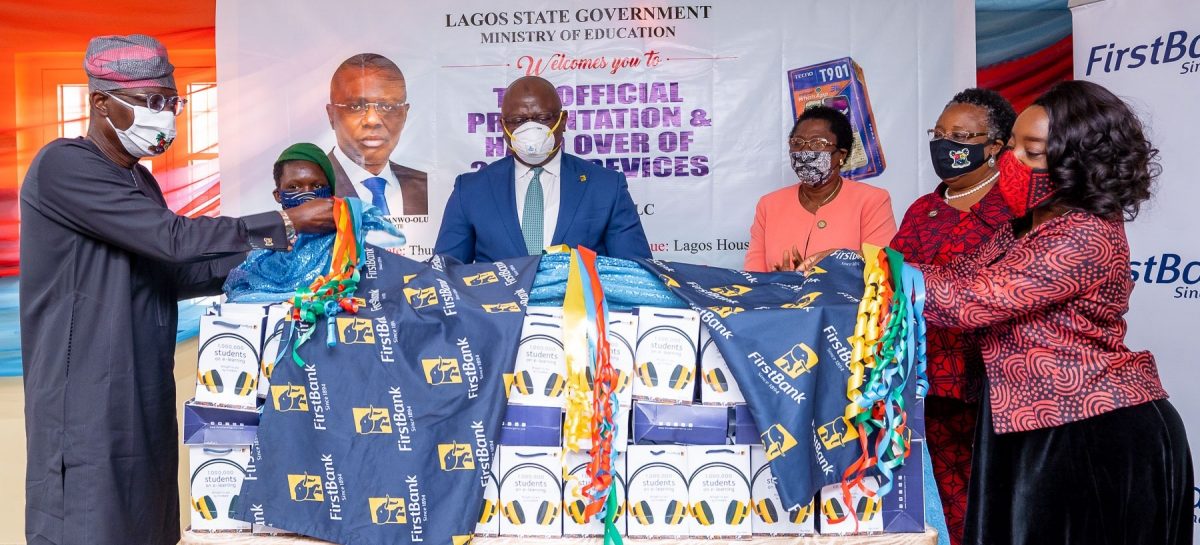 LASG receives 20,000 e-learning devices for schools