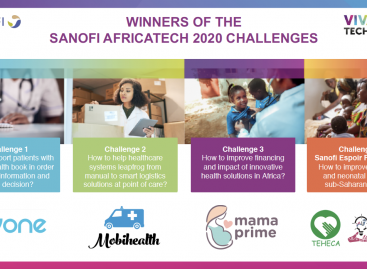 SANOFI ANNOUNCES 5 WINNERS OF AFRICATECH 2020