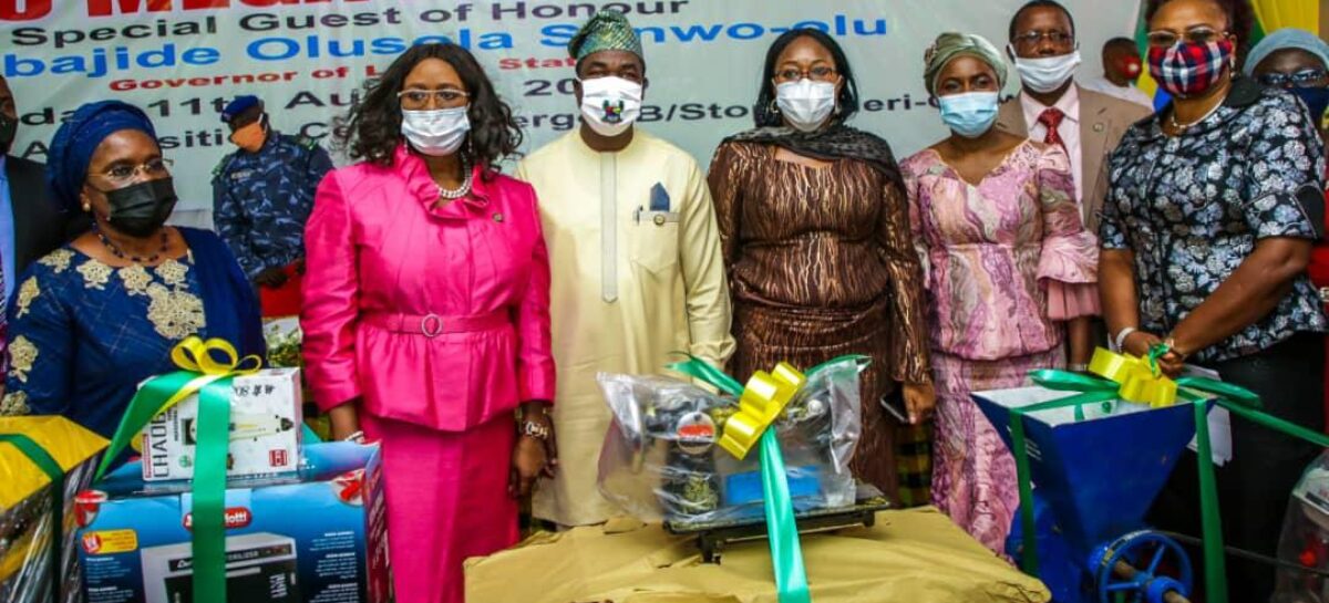 COVID-19: LAGOS EMPOWERS 1,100 VULNERABLE WOMEN, RESIDENTS WITH WORKING TOOLS
