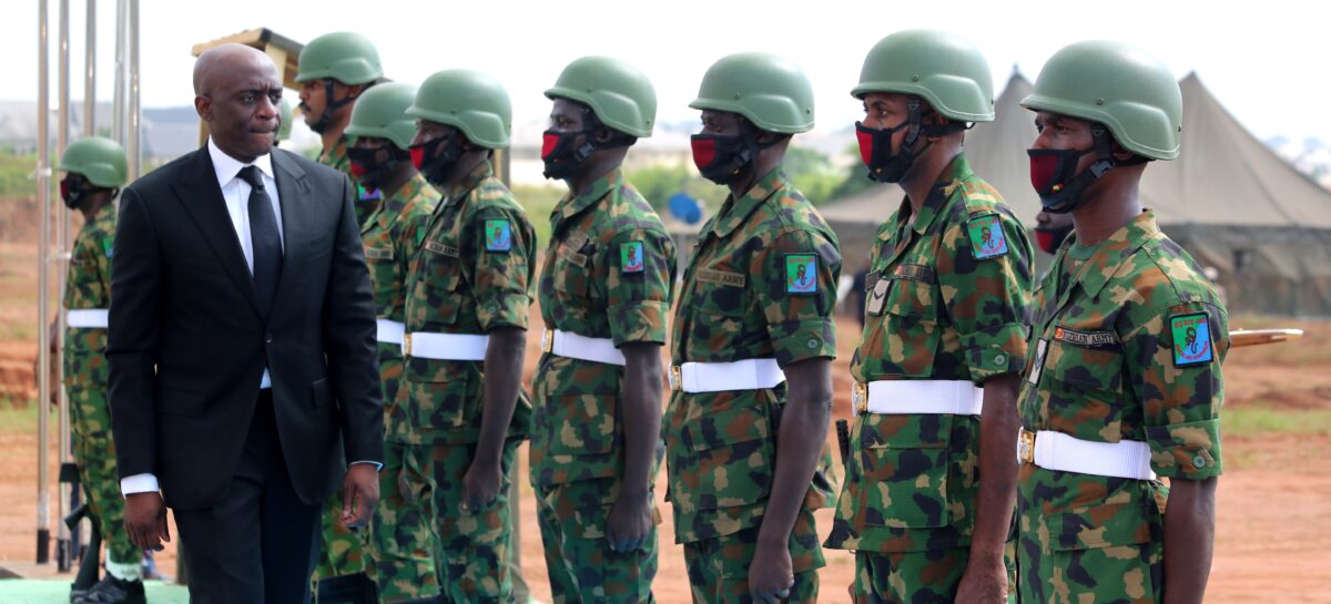 Be humane in discharging your duties, Okowa charges Army