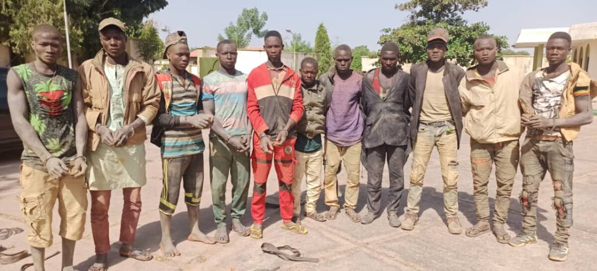 Troops arrest Illegal miners, recover Arms and Ammunition  neutralize many.