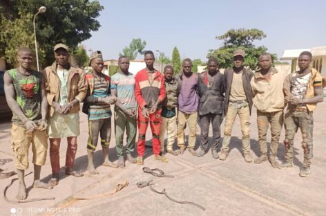Troops arrest Illegal miners, recover Arms and Ammunition  neutralize many.