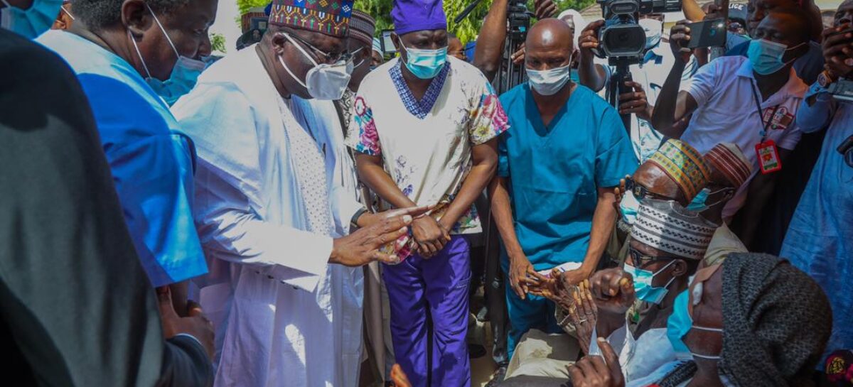 Lawan flags off 2020 free medical outreach for thousands in Yobe