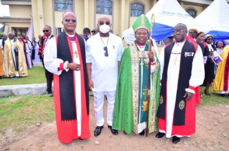 Uzodimma urges church leaders to return youths to moral path﻿