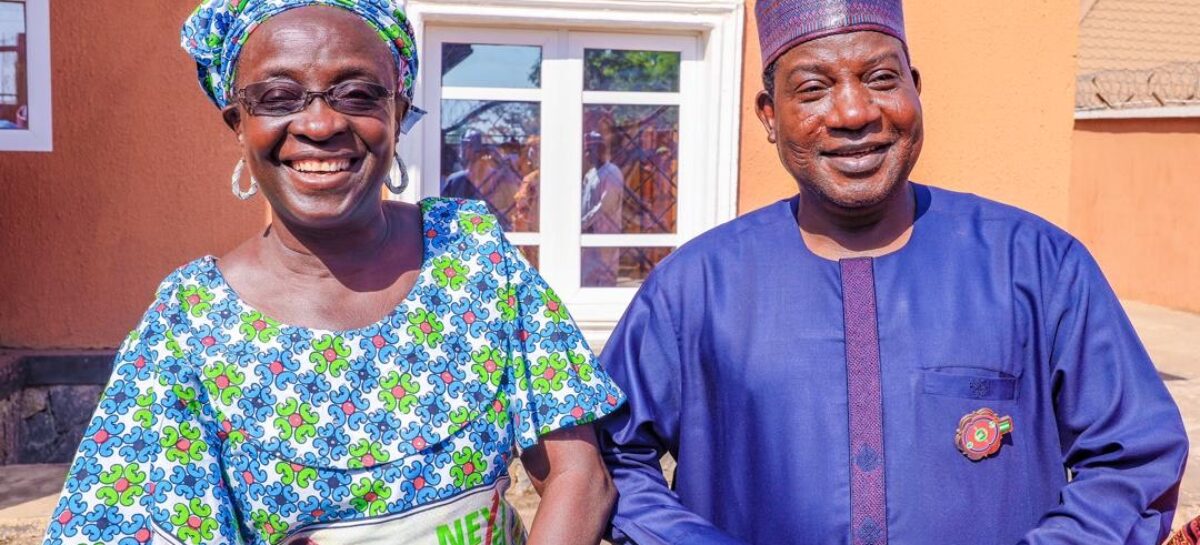 GOVERNOR LALONG CONGRATULATES FIRST PLATEAU FEMALE SENATOR-ELECT, PROF. NORA DADU’UT.