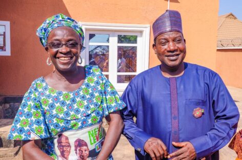 GOVERNOR LALONG CONGRATULATES FIRST PLATEAU FEMALE SENATOR-ELECT, PROF. NORA DADU’UT.