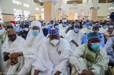 Photo News! Senate President attends Aviation Minister daughter’s wedding