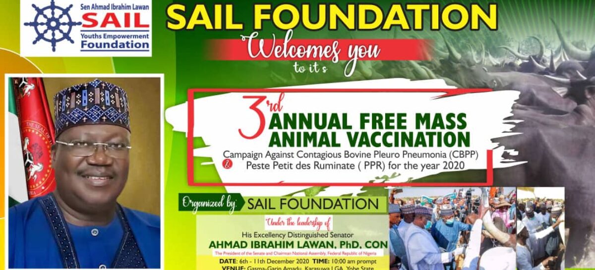 Lawan flags off third phase free animal vaccination in Yobe North