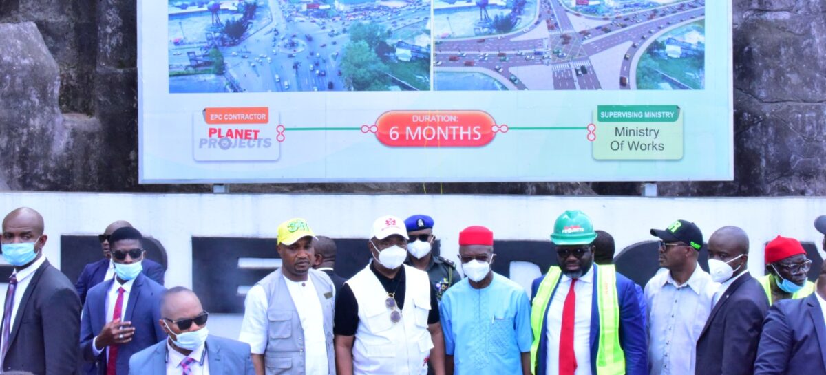 Uzodimma flags-off work on Owerri urban renewal