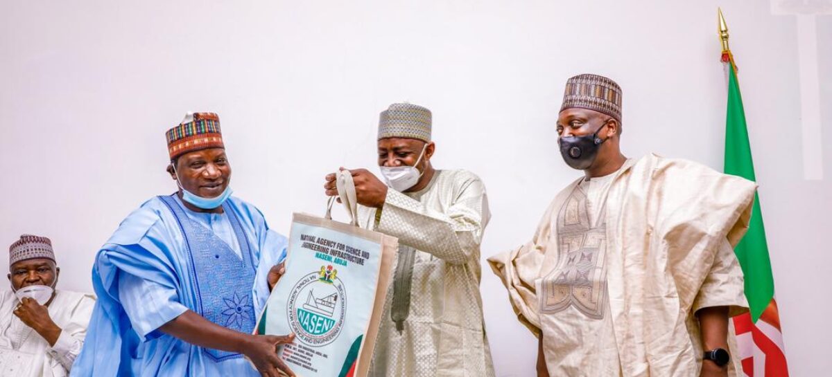 GOVERNOR LALONG LOBBIES NASENI TO ESTABLISH INSTITUTE IN PLATEAU STATE