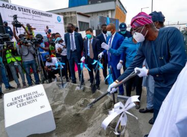 Lagos flags-off first phase of Red Line Rail Project