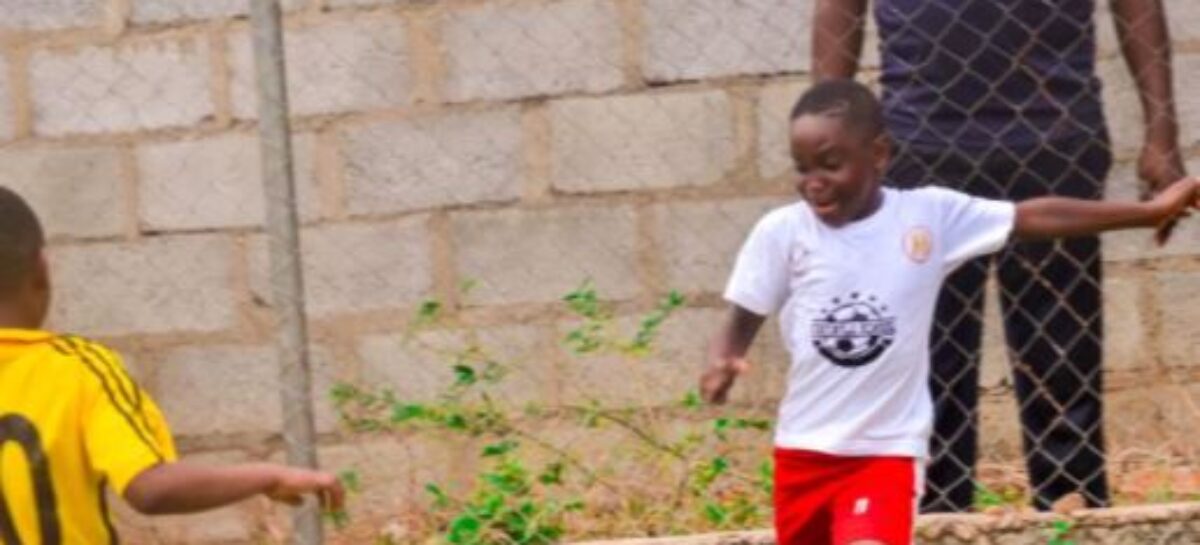 Young Siasia dazzles, steals the show at Ajilore’s Easter football Clinic