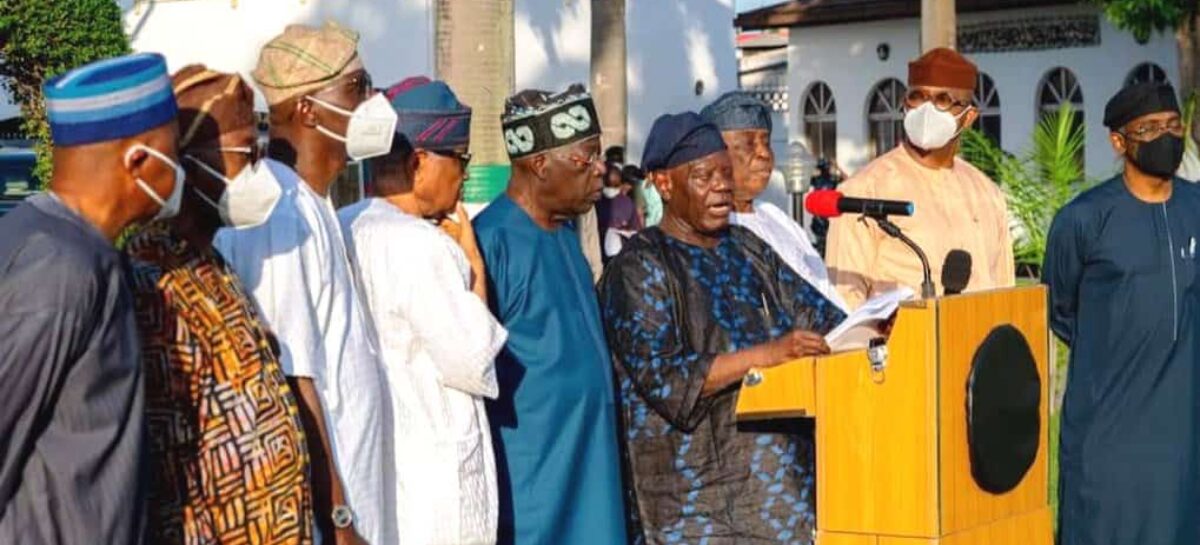 Tinubu, others insist on true federalism, restructuring.. reject separatism