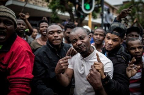 Nigerians protest in South Africa over killing of colleague by Police