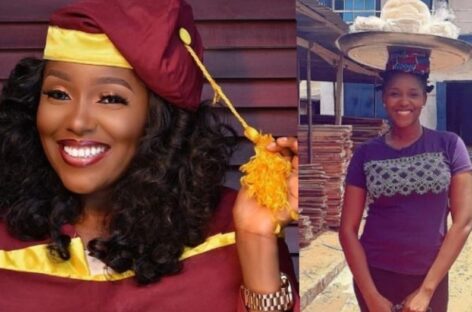 Street hawker & school dropout actress Abiola bags masters degree