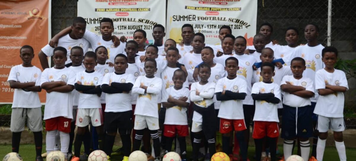 Elegbeleye, Amu, Amakri scores Ajilore’s Summer Football School high