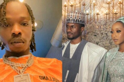 Naira Marley Reacts After Hearing His Song Play at Buhari Son’s Wedding