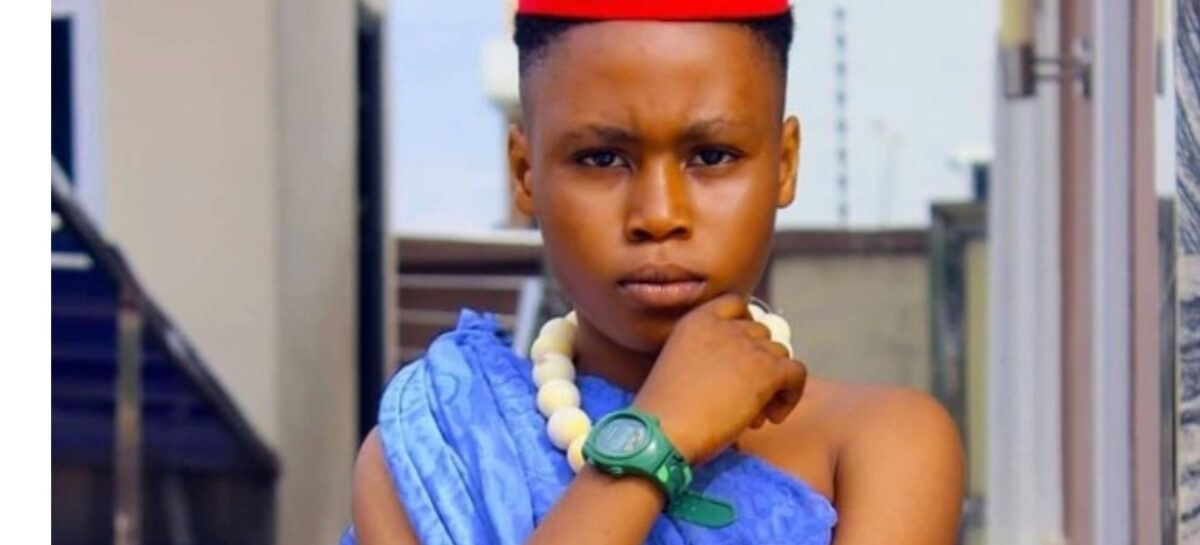 From Begging For Eye Surgery To Becoming A Nollywood Star, The Breakthrough Story Of A Child Actor