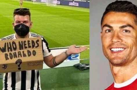 Juventus Fan Who Sarcastically Mocked Ronaldo Move To Manchester United Got His Reply From Empoli