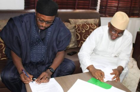 NIHOTOUR signs MOU on capacity building for NAHCON staff